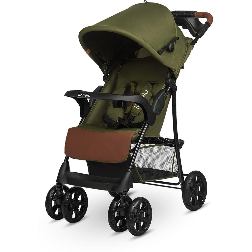 Lionelo Emma Plus Kinderwagen bis 15 kg, Buggy faltbar