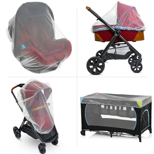Universal Baby Moskitonetz, Kinderwagen Netz mit elastischer Kordel