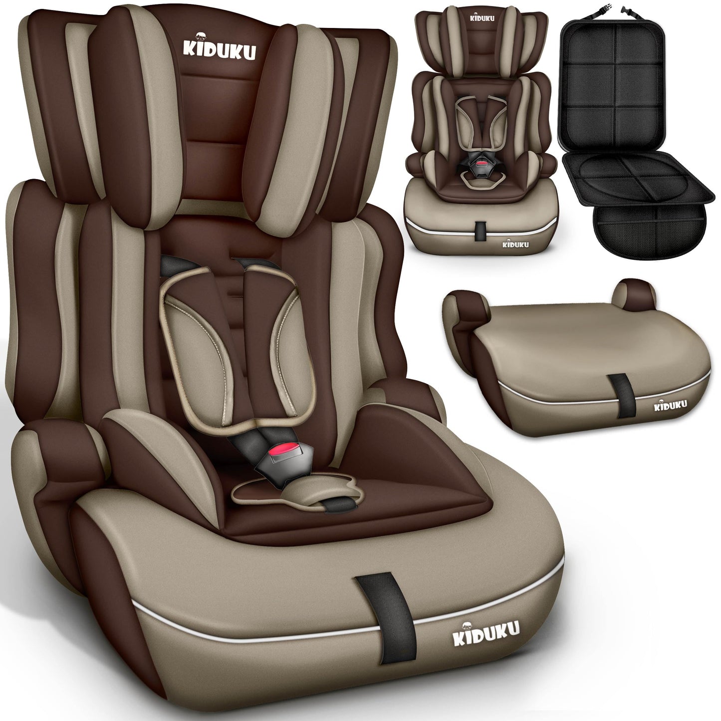 Kindersitz 9-36 kg, Autositz 1-12 Jahre Gruppe 1/2/3